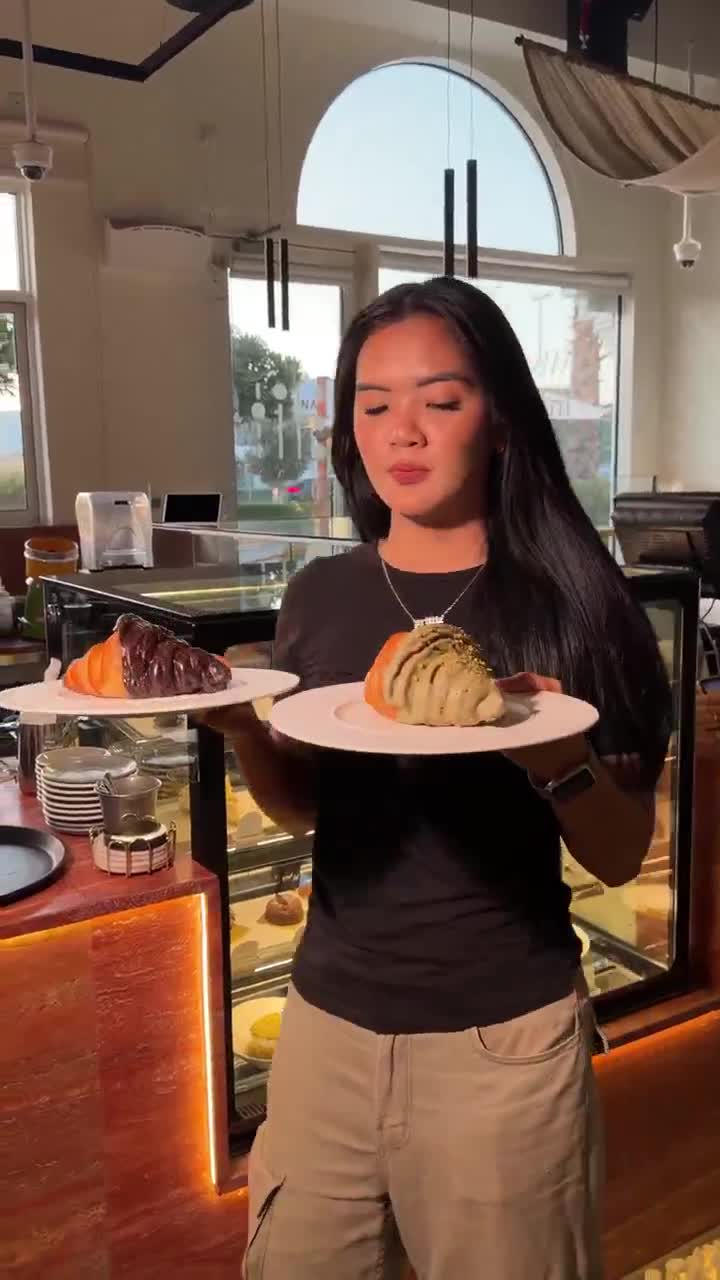 Pastry presentation